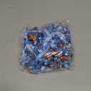 Coume 36 Pcs Shower Party Pacifiers Necklace Bear Bottle Acrylic Pacifiers Charm Pacifier Chain for Guests Gender Reveal Party Favors Prize Table Scatter(Cool,Blue)