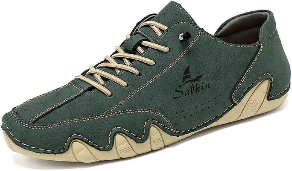 mitvr Driving Shoes for Men Casual Shoes Men Loafers Mens Fashion Shoes Comfort Sneakers Walking (10.5, Green)
