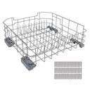 Upgraded WD28X26099 Dishwasher Lower Dishrack Assembly Compatible with GE dishwashers, Replacement number WD28X34744 WD28X10346, WD28X22506, WD28X22696, WD28X24396, WD28X24478, WD28X26103 ect