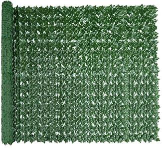 Bybeton 80"x120" Ivy Privacy Fence Screen UV-Proof Faux Hedge