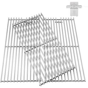 Grill Replacement Parts for Kitchen Aid 720-0954 720-0954R 720-0733 720-0733A 720-0954A 720-0954AC, Solid Stainless Steel Cooking Grate for Kitchenaid Replacement Parts 4-Burner Gas Grill