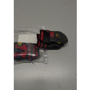 CovertSafe& Dog Boots for Dogs Non-Slip, Waterproof Dog Booties for Outdoor, Dog Shoes for Medium to Large Dogs 4Pcs with Rugged Sole Black-Red, Size: Size 5: （2.7''x2.3'')(L*W) for 41-60 lbs