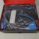 Throne Boss Gaming Bean Bag Chair for Kids with High Back  Floor Gaming Chair, Easy to Clean Oxford 420D Fabric, Large Side Pockets, Headphone Hanger  Cover ONLY Add 200 Liters Beans (Blue) (Child)