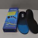 Inserts Relieve Plantar Fasciitis - Flat Feet Insoles Arch Supports, Orthotic Insoles for Foot Pain Arch Pain Reduce Muscle Fatigue Absorb Shock (Mens 6-6 1/2 | Womens 8-8 1/2) (Blue)