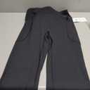 COPYLEAF Womens Yoga Pants with Pockets High Waisted Flare Leggings Bell Bottom Yoga Dress Pants Seamless Bootcut Pants, M, Black