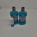 Listerine Ultraclean Oral Care Antiseptic Mouthwash, Everfresh Technology to Help Fight Bad Breath, Gingivitis, Plaque & Tartar, ADA-Accepted Tartar Control Oral Rinse, Cool Mint, 1 L (Pack of 2) and Foam Mousse