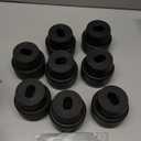 7-141 Body Mount Bushing Kit Fits for 1999-2014 Chevy Silverado & Sierra 1500/2500 2WD/4WD Polyurethane Body Cab Mounts Black (24PCS)