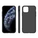 LRK Ultra Thin Black Case Compatible with iPhone 11 Pro Max: Slim, Soft, and Flexible (NOT Hard) [Matte Finish] Protective Black Phone Cover for iPhone 11 Pro Max, 6.5 Inch - Matte Black