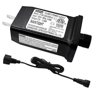12V 2A Class 2 Power Supply Replacement LED Transformer IP44 LED Light Controller Low Voltage Transformer for Christmas String Light Inflatable Device (12V24W 1PC)