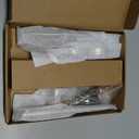 Storm Door Handle Complete Set, Fit Screen and Storm Door Handle Replacement Part with Lock Cylinder and Key, 2-1/2" Handle PZ, Polished Nickel