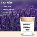 Dog Themed Gifts Candles - Lavender Scented Candle - Dog Mom Gifts for Women for Mothers Day - 100% Soy Wax, Long Lasting - pet Odor Eliminator Candle