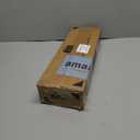 YaFex Heavy Duty Curtain Rods 32-90 Inch, 1 Inch Adjustable Black Curtain Rod for Windows, Long Window Treatment Rods with Aluminium Finials, Easy Installation
