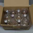 Hizashi Edison Bulbs 40 Watt LED Dimmable, E26 LED Bulb 2700K Warm White, ST58/ST19 Vintage Light Bulbs, UL Listed, 4W 450lm 95+CRI E26 Base, Clear Glass, Pack of 12