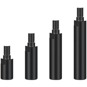 4-Piece 3/8" M10x1.5 Thread Angle Grinder Extension Kit – 2",3",4",5" Extension Rod – Universal Fit for 100 Type Grinders & Polishers,Car Polishing & Wood Carving,Tight Spaces & DIY Projects