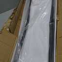 Modern LED Ceiling Light, 60W 6000K Linear Black Flush Mount Light Fixture, 39.4'' Low Profile Light Fixture Long LED Ceiling Lamp for Bedroom Living Room Hallway Kitchen (Cool White Light)