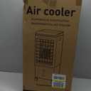 Portable Air Conditioners, 2025 Upgraded 3-in-1 Portable AC with Remote Control, Fast Cooling Evaporative Air Cooler, 3 Speeds, 7H Timer, Air Conditioner for Bedroom, Office, Kitchen (White)