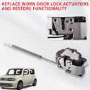 Tailgate Door Lock Latch Actuator Compatible for Nissan Cube 2009 2010 2011 2012 2013 2014 Replace 90501-1FC0B Rear Door Liftgate Latch Lock Actuator