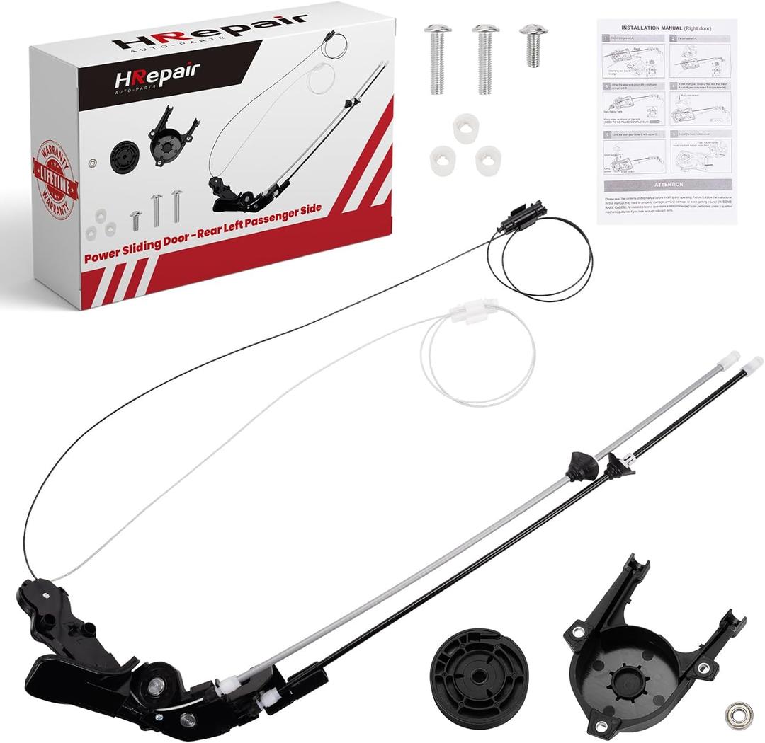 Sliding Door Cable fits for 2004-2010 Toyota Sienna Power Door Spool Control Cable Repair - Rear Left Driver Side(85620-08052)
