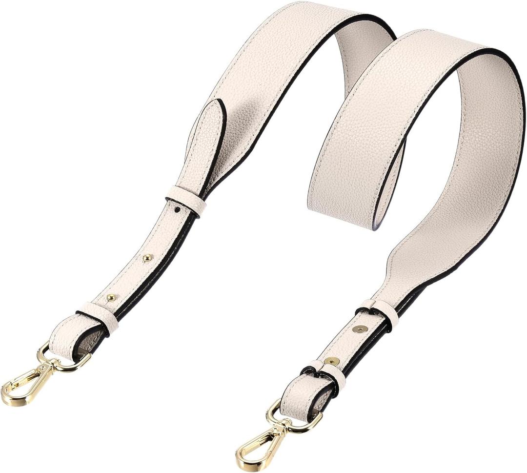 uxcell Leather Purse Strap, Adjustable Crossbody Replacement Straps for Handbags, Shoulder Bag