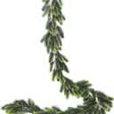 Lvydec Christmas Pine Garland Decoration, 6ft Christmas Greenery Garland Realistic Pine Needles Artificial Spruce for Holiday Mantel Fireplace Decoration
