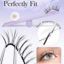 BEYELIAN Magnetic Eyelashes with Applicator, Upgrade Soft Magnetic Lashes Portable Magnetic Eyelashes Natural Look, Reusable, No Glue Needed Fales Eyelashes for Eye YT25 (All-In-One & Comfortable)