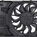 SCITOO 624090 Radiator Cooling Fan Compatible for 2018-2019 for Buick for Lacrosse 2016-2020 for Chevrolet for Malibu