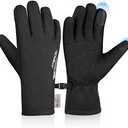 ATERCEL 3M Thinsulate Winter Gloves Men Women, Waterproof Thermal Cold Weather Gloves, Touchscreen Snow SKI Skating Gloves