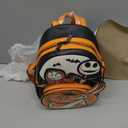 Disney 100 Nightmare Before Christmas Glow-in-The-Dark Mini Backpack, One Size