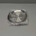 8-Pack Stainless Steel Cat Food Bowls, Shallow Whisker-Friendly Non-Slip Silicone Base Metal Dishes, Easy to Clean Indoor Feeding Flat Plates for Cat, Kitten, Small Dog (6.7")