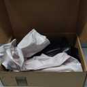 Femflame Fold Over Knee High Boots - Wide Calf, Pointed Toe Stiletto Heel, Tall Boots (8, Black)