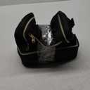 Wearable Breast Pump Bag with Cooler Compartment Fits for Willow/Elvie/Momcozy M5/S12 Pro/Medela, Breast Milk Travel Tote Bag with Ice Pack & Waterproof Mat,Black