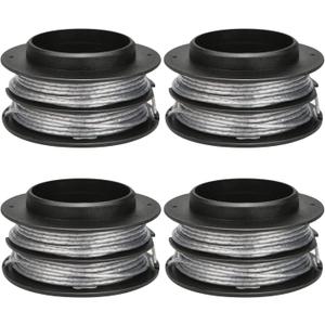 THTEN KST 130X Spool Trimmer line 17ft 0.080" Compatible with Kobalt 40-Volt String Trimmer Models 2905303,KST 130X-06, Item Number 796787,831145 4 Pack