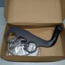 Swiss Madison Aqua Non-Electric Bidet Toilet Attachment in Matte Black with Black Knob