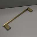 RANDOM Brushed Gold Towel Bar 18 Inch Hand Towel Holder SUS 304 Stainless Steel Gold Towel Holder Wall Mounted Towel Rod Square.96009-2-18BG