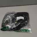 Black Wig Green Highlight Long Wavy Wig with Curtain Bang 26 Inch Ombre Black Green Wig Synthetic Heat Resistant for Women Daily Party used.