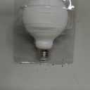 Frosted Globe Large Light Bulbs 60 Watt Equivalent, 6W Dimmable LED Globe Light Bulbs, 4000K Daylight, E26 Standard Base G30/G95 Vintage LED Edison Bulb, 1 Pack
