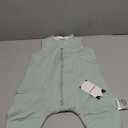 BubblePanda Rayon Made from Bamboo Toddler Sleep Sack with Feet 6-12 Months 1.0 Tog Ultra Soft Toddler Sleeping Sack Baby Sleep Bag Walker Quilted Wearable Blanket with Legs 2-Way Zipper Lightweight, S