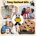 Crochet Skeleton Gift for Dad Birthday, Funny Fathers Day Appreciation Present from Daughter Son Teens, Unique Best Father Ever Keepsake for Grandpa Step Bonus Dad Papa Holiday Gag Gifts