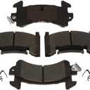 ACDelco Silver Rear Brake Pad Set 14D154MH | GM 19342219 Semi-Metallic Rear Brake Pads for Select Cadillac, Chevy, Chevrolet, GMC, Oldsmobile, Pontiact, Buick, and more