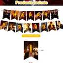 2 x Lucifer Birthday Party Decoration, Lucifer TV Series Theme, Red, Includes Banner, Cake Topper, Cupcake Toppers, Latex Balloons