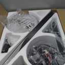 Ceiling Fans with Lights, 52 Inch Ceiling Fan with Light and Remote, 3CCT Dimmable, 6 Speed Reversible DC Motor,6 Blades Modern Black Ceiling Fan for Bedroom, Indoor/Outdoor Use