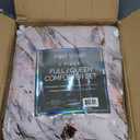 Pop Shop Marble Comforter Set, Full/Queen, Rose Gold