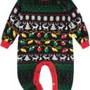 UNICOMIDEA Baby Ugly Christmas Outfit 0-24 Months Sweater Infant Knitted Xmas Romper