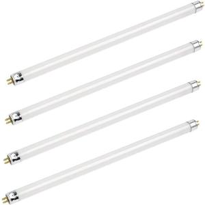 Bluex Bulbs 4 Pack F14T5/841 14W 22 Inch T5 Fluorescent Tube Light Bulb 4100K Cool White Mini Bi-Pin (G5) Base Straight Tube Light Bulb (4 Pack)