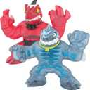 Heroes of Goo Jit Zu Dino X-Ray Fossil Faceoff Versus Pack - Thrash vs Verapz (2 Piece Set)