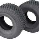 Antego Tire & Wheel 15x6.00-6 4 PLY TURF TIRES FOR LAWN & GARDEN ((Single)) ATW-003