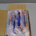 29G 1cc 1/2" Syringe with Needle - Disposable Individual Package-100 Pack