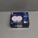 GE Reveal LED Light Bulbs, 60 Watt, G25 Globe Bulbs, Medium Base (2 Pack)