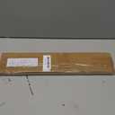 uxcell 2pcs Door Push Plate, 3.3 x 15 Inches Aluminum Push Door Kick Plate, 1.5mm (1/16 Inch) Thickness, for Exterior Front or Back Door, Black