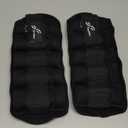 Sportneer Adjustable Ankle Weights Set - 1 Pair (2-10 lbs) Removable Sandbags for Women & Men, Comfortable Neoprene Leg Weights for Walking, Running, Pilates, Yoga, Home Workout & Physical Therapy (Black)